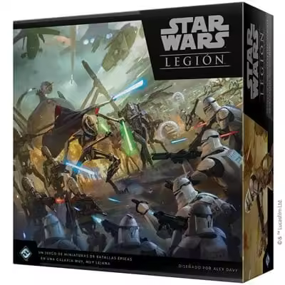 Star Wars Legión: Las Guerras Clon Juegos de mesa OFERTAS Fantasy Flight Games - 1