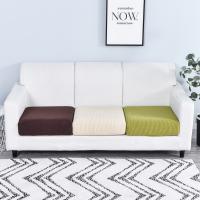 Funda De Sofá Elástica Gruesa En Color Sólido Protector De Muebles Para Sala De Estar Funda De Cojín De Sofá Desmontable - details 12