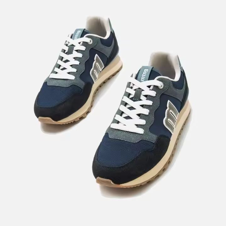 Zapatillas azul marino Joggo Track para hombre, de la marca Mustang. - 1