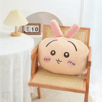 Cojín De Espalda Chiikawa Cómodo Y Suave Estilo Japonés Decoración De Hogar Para Sofá Y Cama Con Diseño De Usagi Momoga Peluche Cuddly - details 3