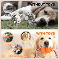 Juguetes Para Masticar Para Perros Juguetes Interactivos De Limpieza De Dientes Anti Mordedura Con Bolas De Alimentos Que Se Escapan Productos Para Mascotas - details 16