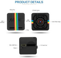 Cámara Mini SQ11 1080p HD Micro Cámara De Acción 30 Fotogramas Para Deportes Al Aire Libre Soporte De Visión Nocturna Y Gopro 128G - details 4
