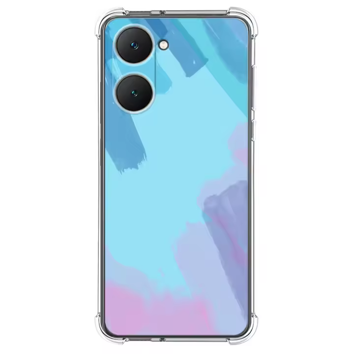 Funda Silicona Antigolpes para Vivo Y03 / Y28s 5G diseño Acuarela 10 Dibujos - 1
