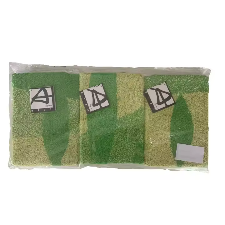 QUALITY TOWELS. Pack 3 PAÑOS JACQUARD de COCINA modelo TINIÁN. Fabricados 100% algodón de 50x50cm. Suaves y muy ABSORBENTES. - 1