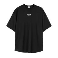 Camiseta De Correr Para Hombre Verano Deberax Suelta Con Hombros Caídos Manga Corta Malla Fitness Ropa De Gimnasio O-Neck - details 2