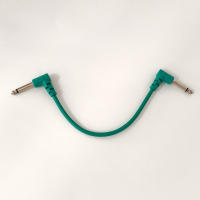 6PCS Cable De Enlace De Efectos De Guitarra Eléctrica Pedal 1/4 Angulo Derecho Bajo Ruido Shielded Audio Cable Accesorios Para Guitarra - details 10
