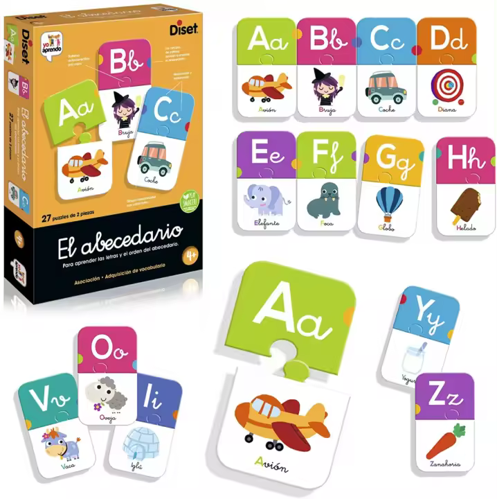 Diset - El abecedario ¿Qué letras forman el abecedario? - 1