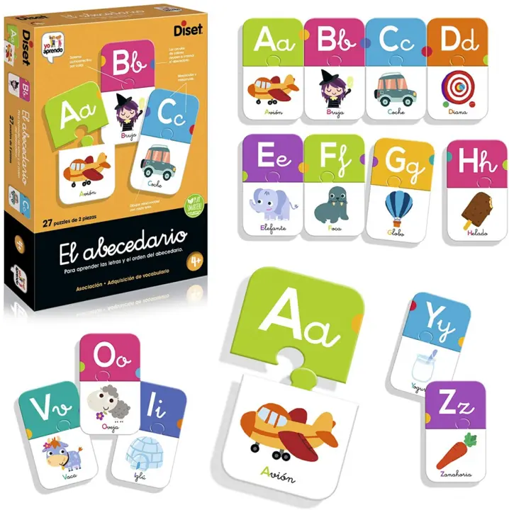 Diset - El abecedario ¿Qué letras forman el abecedario? - 1