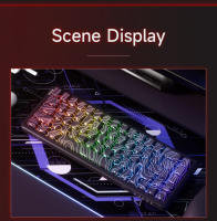 Teclado De Juego RGB AIAZZ AK680 Max Con Switch Magnético Y Tasa De Encadenamiento De 8k RT0.01 TOP Structure Hot Swappable 104 Teclas Para Desktop Y Laptop - details 12