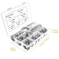 Kit De 20/60 Piezas De Tornillos De Tubo Ajustables En Acero Inoxidable Para Fontanería Swivel Metal Fuel Hose Clamp 1/4''-1-1/2'' (6-38mm) - details 9