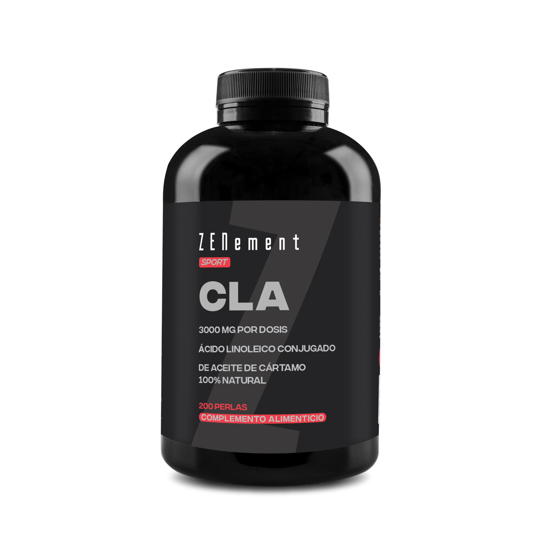 CLA 3000 mg por dosis - 180 Softgels Zenement