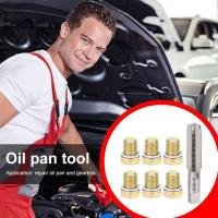 Kit De Reparación Universal Para Coche Juego De Herramientas Para Tapa Del Sump De Aceite M13x1.25mm Material Metálico - details 1