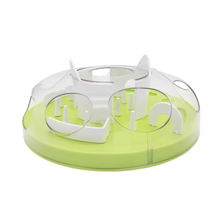 Juguete Interactivo Para Gatos Con Rompecabezas Dispensador De Alimentos Mejora La Inteligencia Retardador De Comida Para Gatos Y Perros - 1