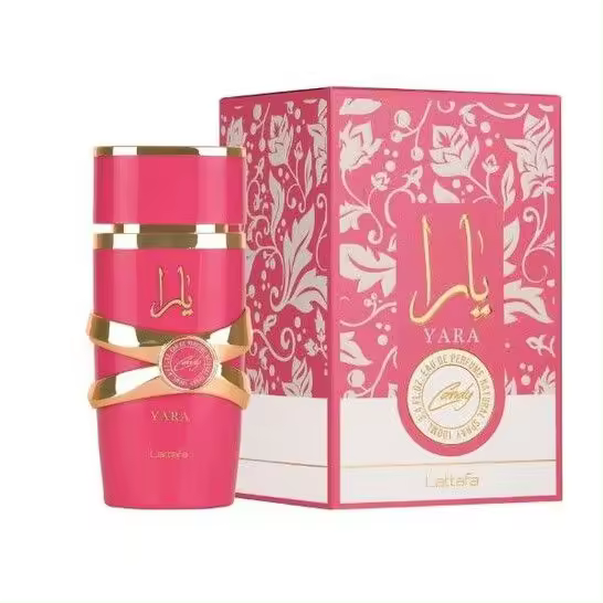 Perfume de Lujo Lattafa Yara Candy 100ml | Dulce, Cremoso y Larga Duración | 100% Original | Perfume Árabe para Mujer | Ideal para Regalo y Uso Diario – Mejor Opción para Ocasiones Especiales - 1
