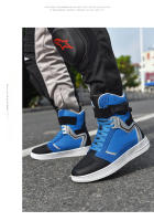 Botas De Motocicleta Profesionales Para Corridores Durable Y Estilosa Zapatos De Carretera Y Off-Road Para Hombres Y Mujeres - details 5