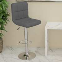 vidaXL Taburete de cocina de cuero sintético en color Gris/Blanco/Negro y más | cómodas modernas ergonómicas para comedor cocina salón hogar - details 0