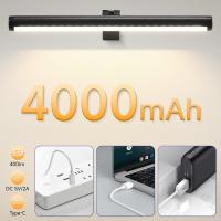 Lámpara De Pared LED Moderna Dimmable Recargable Sin Cable Aluminio Para Iluminación De Pinturas Y Fotos Instalación En Pared Control Remoto Y Táctil - details 10