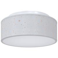 Lámparas de Techo vidaXL con Pantalla Estrellada Gris Ø 30 cm Fabric E27 - details 1