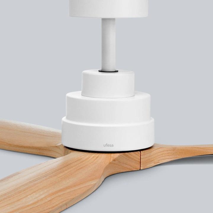 Ventilador De techo Ufesa Tibet Blanco Haya | 132,0 cm, 40 W, Blanco, Estancia fresca, Modo Natural, Ultrasilencioso… — oferta en Miravia