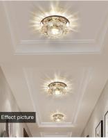 Lámpara De Cristal LED Para Decoración De Techo Sala De Estar Corredor Porche Balcón Iluminación Interior Moderna Estilo Contemporáneo - details 3