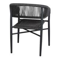 Silla De Cuerda Y Metal Vivian - Misterwils Furniture For Free Souls 57x77x58 - details 11