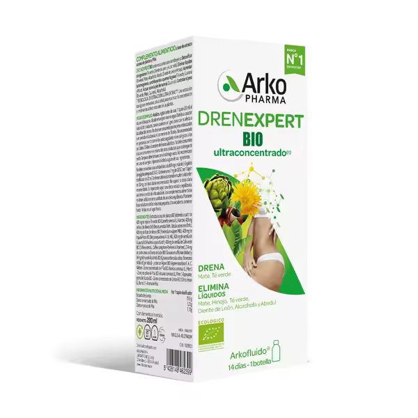 Arkofluido Drenexpert BIO 280ml destoxificante y drenante - 1