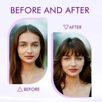 Extensiones De Franja Sintética Negra Natural Clip En Para Mujeres Con Temporadas Pieza Única Para Uso Diario - details 3