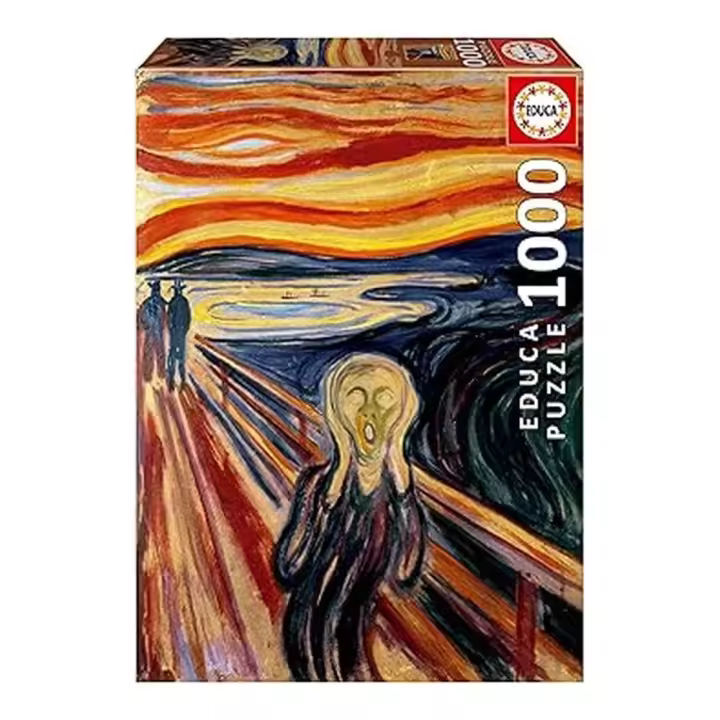 Educa Puzzle El Grito Edvard Munch 1000 Piezas 20308 - 1