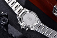 Reloj De Cuarzo Para Hombre RollsTime Panda Con Cronógrafo Bisel Cerámico Espejo De Zafiro Resistente Al Agua Y Choque Regalo Para Hombre - details 13