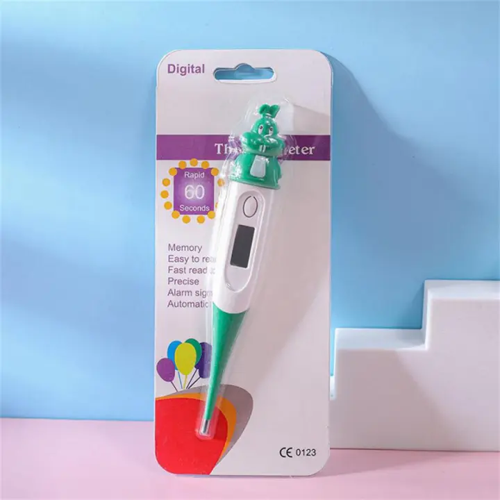 Termómetro Digital Para El Hogar Medición De Temperatura Armpita Y Oral Para Adultos Y Niños Precisión Alta Rango 32℃~42℃ - 1