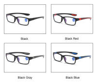 Gafas De Lectura Unisex Anti-Luz Azul Deportiva Negro Rojo Marco TR90 Gafas De Presbicia +100 a +400 Para Hombres Y Mujeres - details 5
