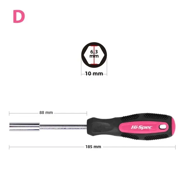 1PC Soporte De Broca Multifuncional Magnético Para Destornillador De Rosca Y Hexágono Phillips Con Mango 6.35mm Herramienta De Reparación Mini - 1