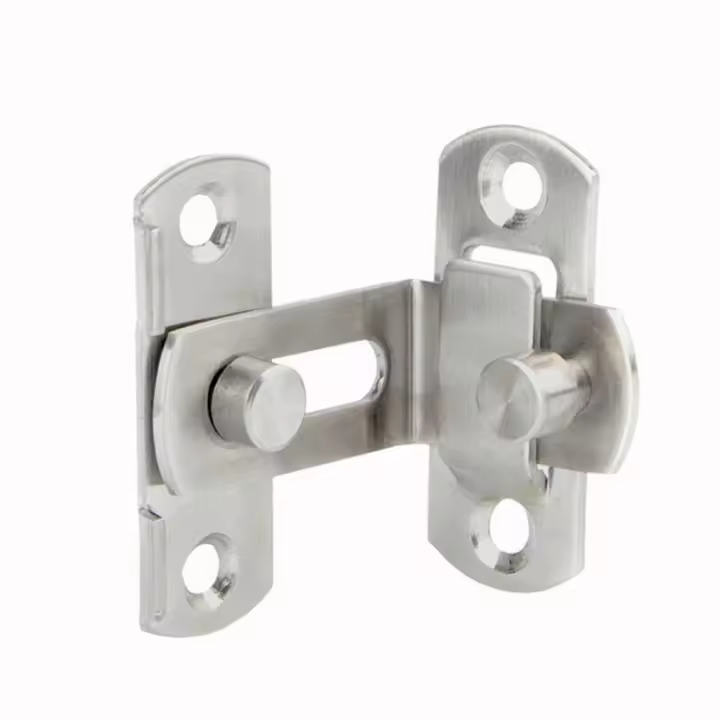 Cerradura De Pared De Acero Inoxidable Con Cerradura De Palanca 90 Grados Para Puerta Deslizante Barniz Wine Closet Cerradura De Ángulo Recto - 1