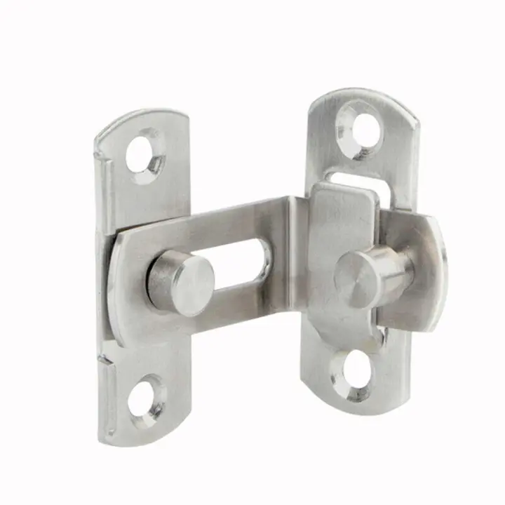 Cerradura De Pared De Acero Inoxidable Con Cerradura De Palanca 90 Grados Para Puerta Deslizante Barniz Wine Closet Cerradura De Ángulo Recto - 1