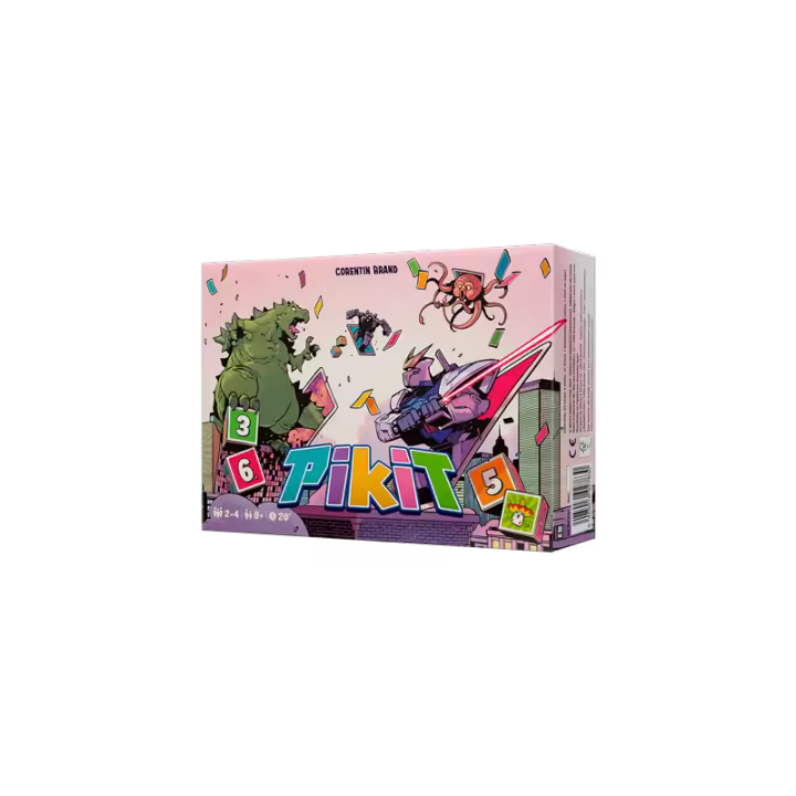 Repos Production Pikit Juego de Cartas Combates con Cartas Monstruos Kaiju Mechas Juego Ilustrado Filler Español - 1