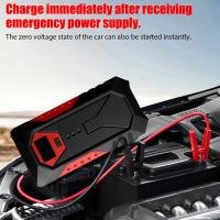 Arrancador de batería de coche de 1200A, Banco de energía de 18000mAh, cargador de batería de coche diésel de gasolina, herramienta de arranque para refuerzo de batería de coche - details 2