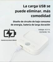 Luz Nocturna LED Con Sensor De Movimiento Magnética Removible Tri-color Ajustable Para Dormitorio Escalera Armario Armario Iluminación - details 10