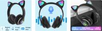 Auriculares inalámbricos para niños para niñas, Auriculares inalámbricos con micrófono, Auriculares Bluetooth con Cambio de Color Colorido, Adecuados para niños, Adolescentes, Adultos, niñas y Mujeres - details 1