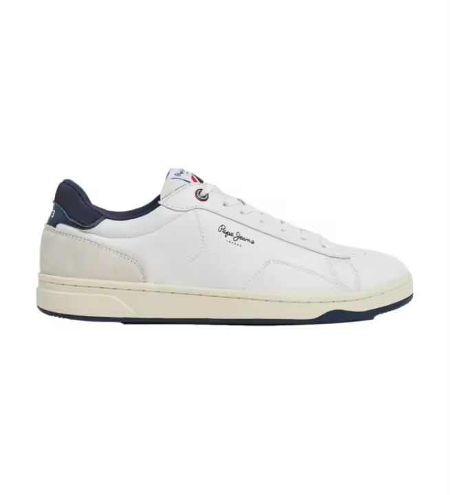 Pepe Jeans | Zapatillas de Piel Kore Basic blanco - 1