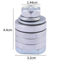 Adaptador De Torno De Angulo M10/M14 Para Máquina De Hacer Ranuras Conversión Cabeza Flange Nut Variable Accesorios De Herramientas Eléctricas - details 9