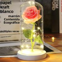 Rosa De Galaxy Artificial Para Decoración De Boda Y Regalo De San Valentín Y Día De La Madre Estilo Creativo Y Bellas Flores Artificiales Para El Hogar - details 13