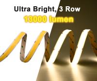 Tira De Luz LED COB Super Brillante 2600 Lumen/m Alta Densidad 960 LEDs/m Flexible Dimmable RA90 Iluminación DC24V 3000K 4000K 6500K Para Sala De Estar - details 1