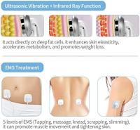 BIT Masajeador Ultrasónico Profesional 3 En 1 Para Cara Y Cuerpo Equipo De Cavitación Por Ultrasonido, Microcorriente Con Calor Infrarrojo Para Eliminar El Exceso De Grasa Y Reducir La Celulitis - details 2