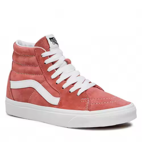Zapatillas Vans Rosadas Sk8-hi - Gamuza y Lona Resistente - 1