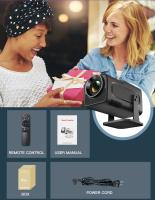 Proyector Portátil 4K Android 11 Native 1080P 400ANSI Dual WiFi6 BT5.0 LYNCAST HY320 Mejora Del HY300 Para Cine En Casa Y Exterior - details 11