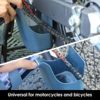 Caja De Herramientas Para Cadena De Motocicleta 1Pc Agente De Limpieza Para Cadena De Bicicleta Resistente Al Salpicadura Y Almacenamiento De Aceite Para Reparación De Motocicletas - details 5