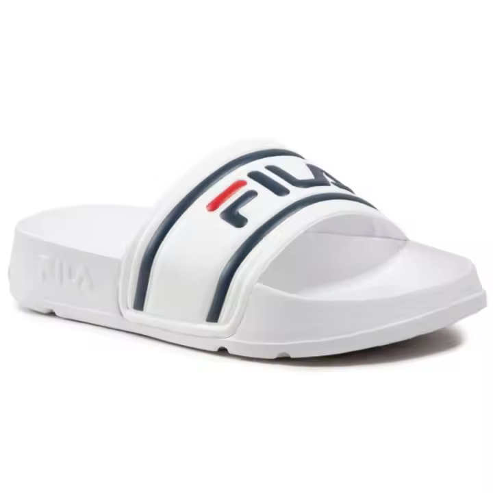 Chanclas Fila Morro Bay blancas slipper jr color blanco chanclas para playa y piscina - 1