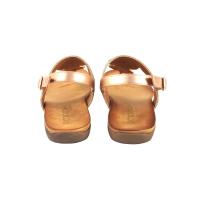 AMARPIES 23573 BRONCE Sandalias planas de Mujer 35998 25V ESCLAVA HEBILLA TOBILLO BRONDE - details 2
