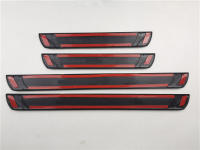 4PCS Placa De Decoración Para Puerta Trasera De Coche ABS Acero Inoxidable Para Volkswagen VW ID.3 2020-2023 Piezas De Automóvil Accesorios De Interiores - details 3