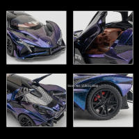 Coche De Juguetes De Metal Die Cast Apollo EVO 1/32 Con Luz Y Música Vehículo Deportivo Para Niños Con Puertas Abiertas Regalo De Cumpleaños - details 2
